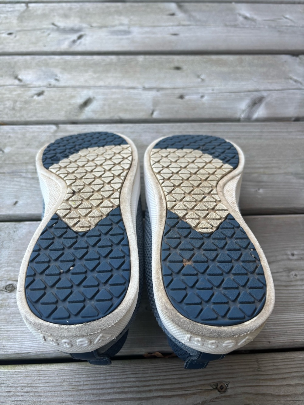 Women's 7 Vessi Vessis Weekend 1.5 Blue Waterproof Sneakers Running Shoes - Picture 12 of 13